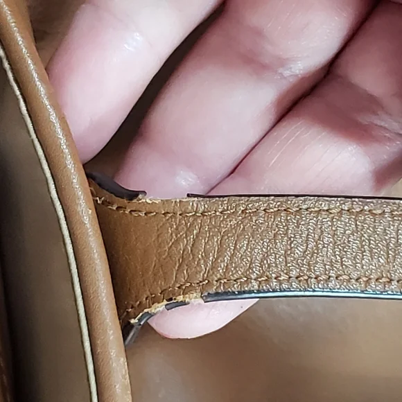 COACH brown leather tote - Picture 12 of 13